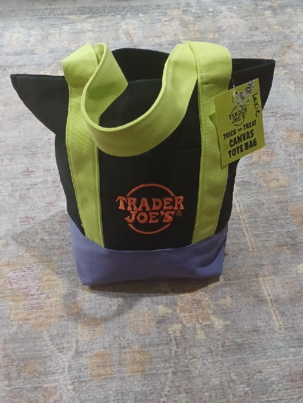 Limited Edition Trader Joe's Trick Or Treat Mini Tote Bag